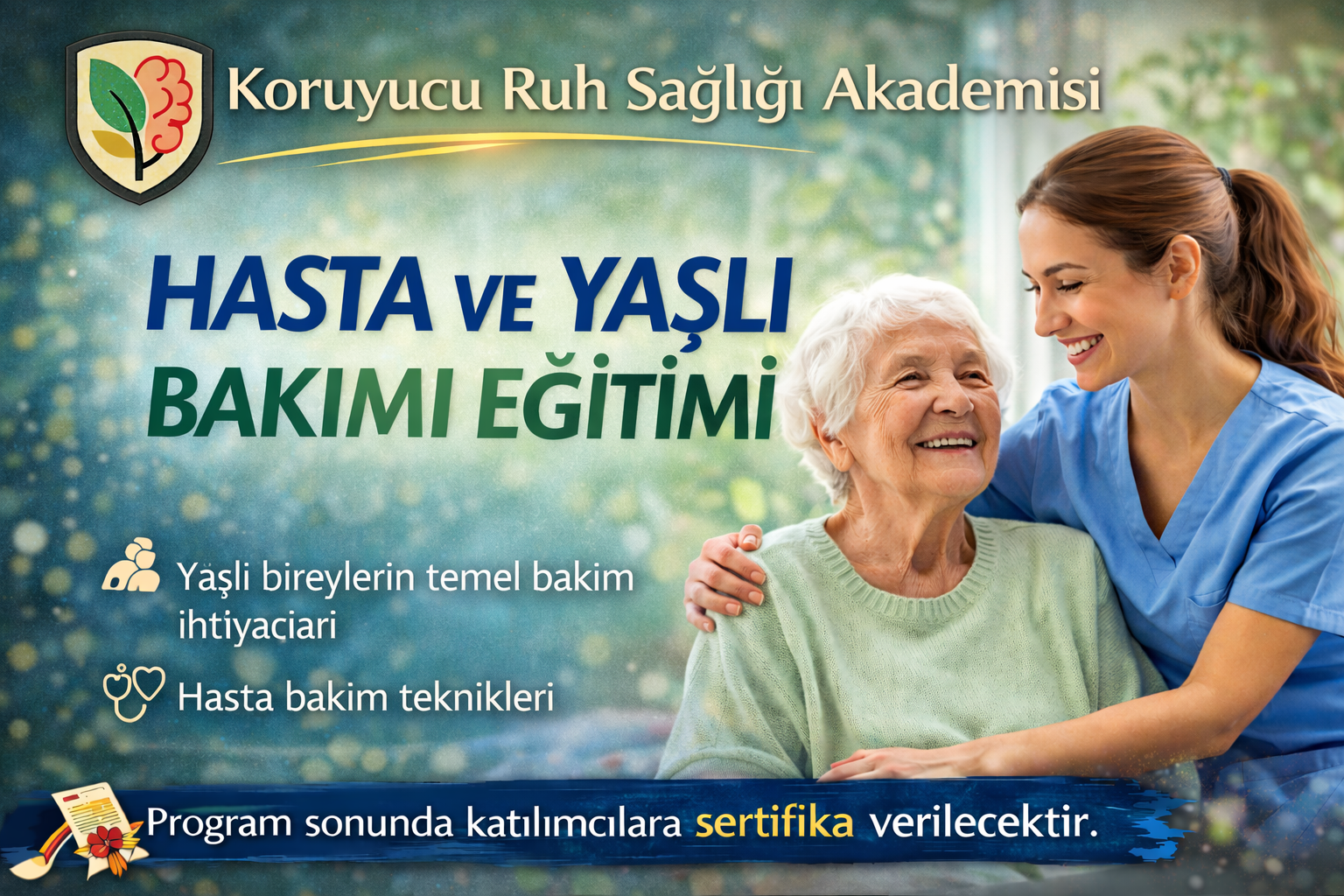 Hasta ve Yaşlı Bakımı Eğitimi